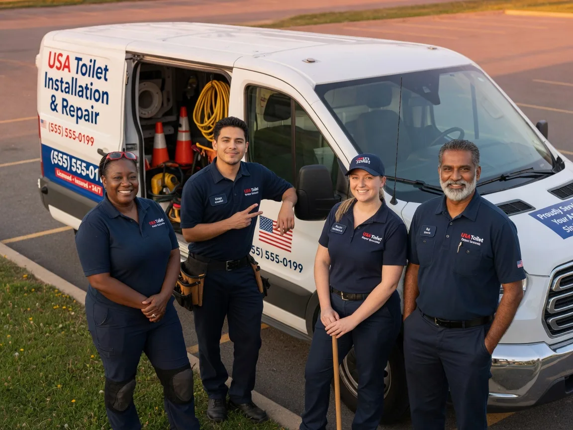 Toilet Installation company in New Munich, MN